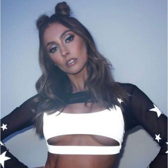 IHeartRaves Deep Reflections Underboob Crop Top - Picture 1 of 4